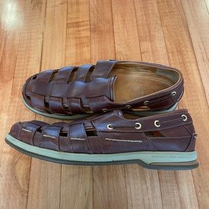Sperry Gold Cup Top Sider Fisherman Sandal Deck Shoe - Men’s 10.5 M
